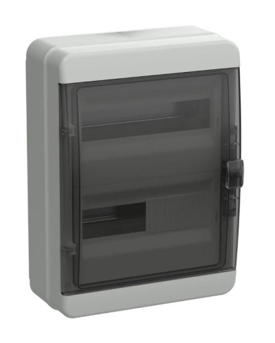 Корпус пластиковый КМПн-24 IP65 TEKFOR (TF5-KP72-N-24-65-K03-K02). Корпус модульный пластиковый черная прозрачная дверь. IEK в Архангельске