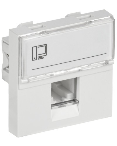 Розетка RJ45 кат.6 PRIMER РКИ-20-00-П-6 белый IEK (PR-KK40D-RI-0-2-1C06U-K01). Розетка RJ-45. IEK в Архангельске