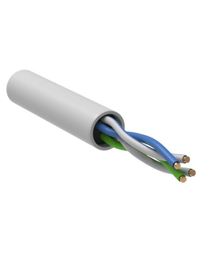 GENERICA U/UTP кат. 5E 24AWG 2 пары LSZH INDOOR белый (BC1-C5E02-128-305-G). Кабель «витая пара» (LAN) для структурированных систем связи. IEK в Архангельске