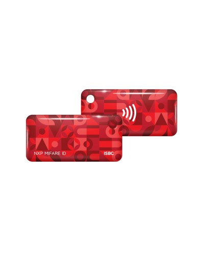 ISBC Mifare ID Standard (красный). Брелок. ISBC в Архангельске