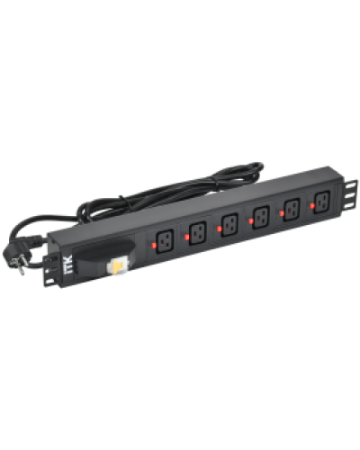 PH21-06C19-11. Блок розеток 19”. ITK в Архангельске