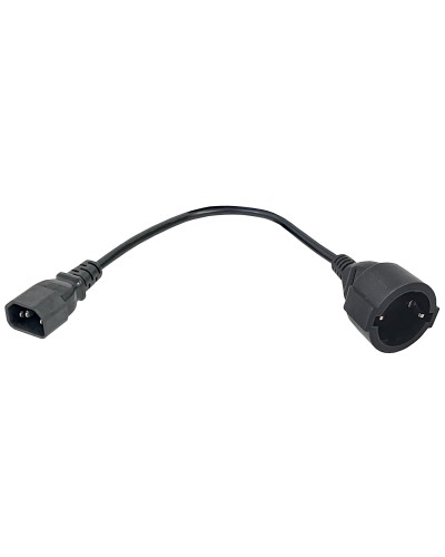 PC-C14D-10CM. Адаптер C14-Schuko. ITK в Архангельске