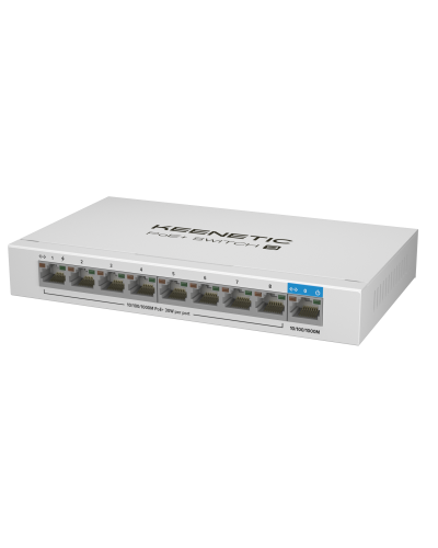 Keenetic KN-4710 (L2) 9х1Гбит/с 8PoE+ 120W. Коммутатор с PoE. KEENETIC в Архангельске