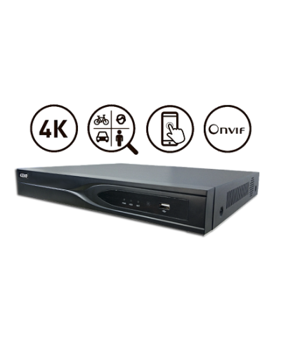 KN-CORE36/2-4K-AI. Видеорегистратор IP 36-канальный. KENO в Архангельске
