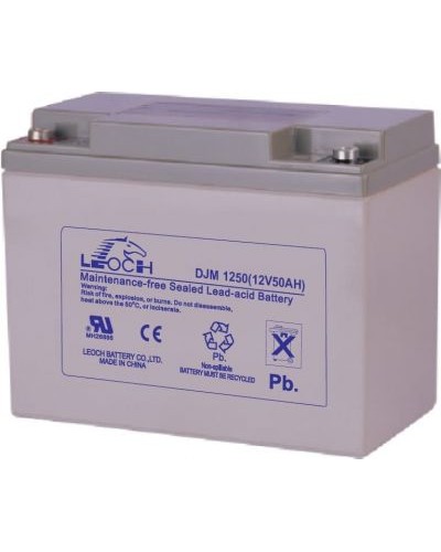 LEOCH DJM 1250. Аккумулятор герметичный свинцово-кислотный. LEOCH в Архангельске