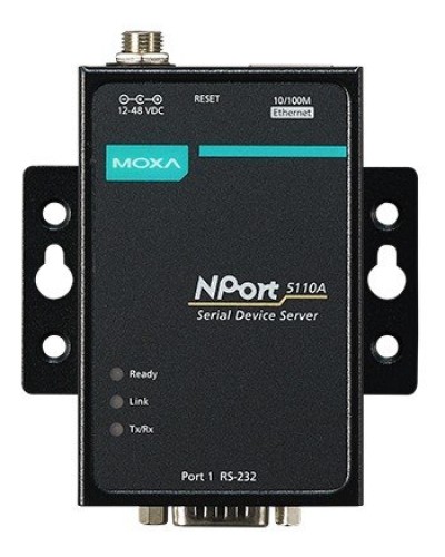 NPort 5110A. 1-портовый асинхронный сервер. MOXA в Архангельске