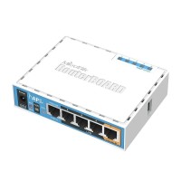 RB952Ui-5ac2nD. Коммутатор 4-портовый с Wi-Fi. Mikrotik