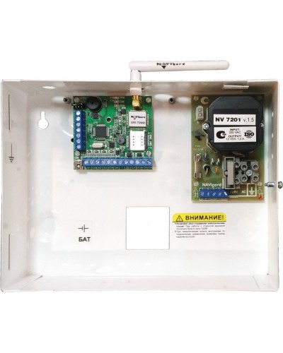 NV 1010c. Устройство оконечное объектовое приемно-контрольное c GSM коммуникатором. NAVIgard в Архангельске