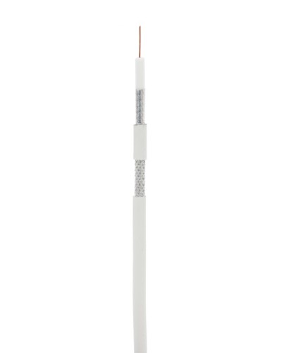 RG-6 CCS, In, PVC (EC-C2-32123A-WT-3). Кабель коаксиальный омедненный. NETLAN в Архангельске