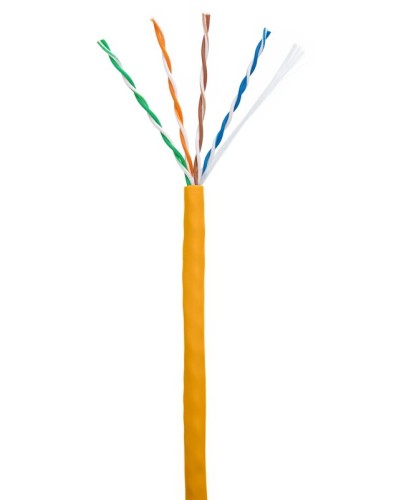 U/UTP 4pair, Cat5e, In, LSZH (EC-UU004-5E-LSZH-OR). Кабель «витая пара» (LAN) для структурированных систем связи. NETLAN в Архангельске