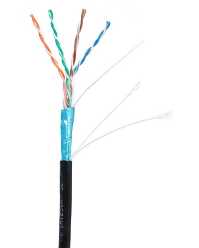 F/UTP 4pair, Cat5e, Out, PE (EC-UF004-5E-PE-BK-1). Кабель «витая пара» (LAN) для структурированных систем связи. NETLAN в Архангельске
