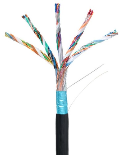 F/UTP 25pair, Cat5, Out, PE (EC-UF025-5-PE-BK-3). Кабель «витая пара» (LAN) для структурированных систем связи. NETLAN в Архангельске