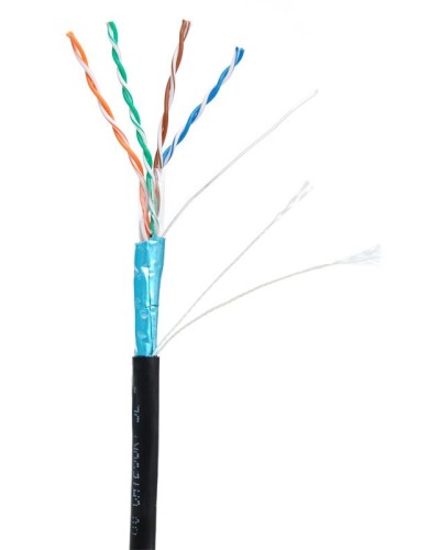 F/UTP 4pair, Cat5е, Out, PE (EC-UF004-5E-PE-BK). Кабель «витая пара» (LAN) для структурированных систем связи. NETLAN в Архангельске