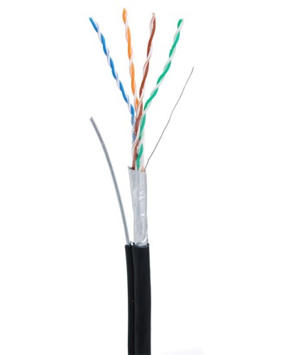F/UTP 4pair, Cat5e, Out, Sw (EC-UF004-5E-PE-SW-BK). Кабель «витая пара» (LAN) для структурированных систем связи. NETLAN в Архангельске