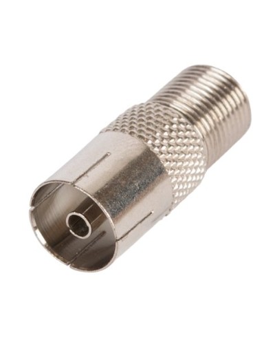 EC-CC-F-PAL-FM-MT-100 (100 шт). Адаптер для коаксиальных кабелей, F-тип-PAL-female. NETLAN в Архангельске