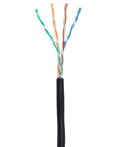 U/UTP 4pair, Cat5е, Out, PE (EC-UU004-5E-PE-BK). Кабель «витая пара» (LAN) для структурированных систем связи. NETLAN в Архангельске