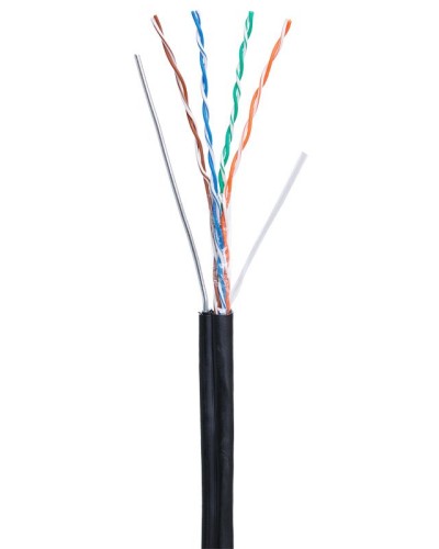 U/UTP 4pair, Cat5e, Out, Sw, PE (EC-UU004-5E-PE-SW-BK). Кабель «витая пара» (LAN) для структурированных систем связи. NETLAN в Архангельске