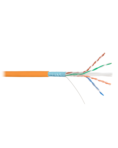 F/UTP 4pair, Cat6, Solid, In, PVC (NKL 9240C-OR). Кабель «витая пара» (LAN) для структурированных систем связи. NIKOLAN в Архангельске