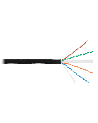 U/UTP 4pair, Cat6a, Solid, In/Out, нг(А)-HF (NMC 4155C-BK). Кабель «витая пара» (LAN) для структурированных систем связи. NIKOMAX в Архангельске
