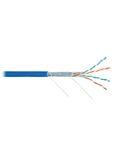 F/UTP 4pair, Cat5e, Solid, In, нг(А)-HF (NMC 4200C-BL). Кабель «витая пара» (LAN) для структурированных систем связи. NIKOMAX в Архангельске