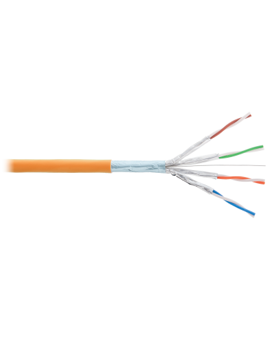 F/FTP 4pair, Cat6a, Solid, In, нг(А)-HF (NMC 4355C-OR). Кабель «витая пара» (LAN) для структурированных систем связи. NIKOMAX в Архангельске