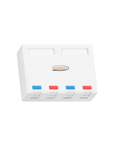 NMC-MB4P-ST-WT. Корпус настенной розетки. NIKOMAX в Архангельске