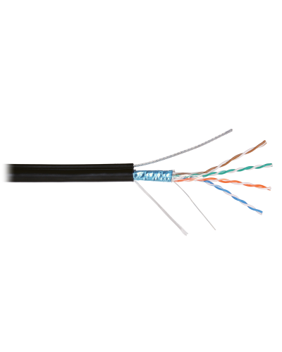 F/UTP 4pair, Cat5e, Solid, Out, SW, PVC (NMC 4905B-BK). Кабель «витая пара» (LAN) для структурированных систем связи. NIKOMAX в Архангельске