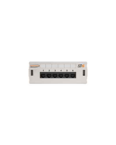 NMC-WP06UE2-GY. Патч-панель настенная 6 портов, Кат.6. NIKOMAX в Архангельске