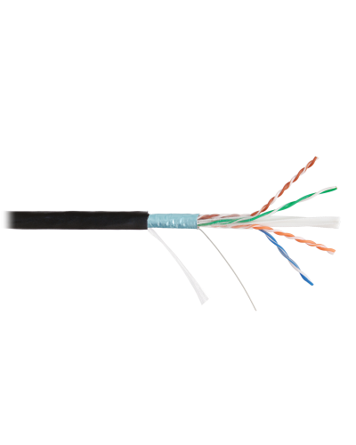F/UTP 4pair, Cat6a, Solid, In/Out, нг(А)-HF (NMC 4255C-BK). Кабель «витая пара» (LAN) для структурированных систем связи. NIKOMAX в Архангельске