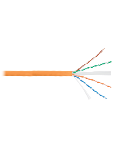 U/UTP 4pair, Cat6, Solid, In, нг(А)-HF (NMC 4140C-OR). Кабель «витая пара» (LAN) для структурированных систем связи. NIKOMAX в Архангельске