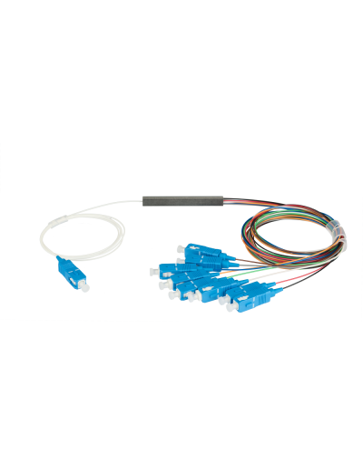 NMF-SPP1X8A1-SCU-M. Сплиттер планарный 1x8, 9/125мкм, SC/UPC, 0.9 мм. NIKOMAX в Архангельске