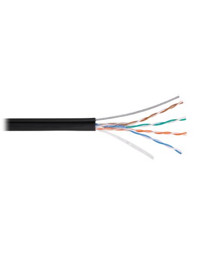 U/UTP 4pair, Cat5e, Solid, Out, SW, PVC (NMC 4805B-BK). Кабель «витая пара» (LAN) для структурированных систем связи. NIKOMAX в Архангельске