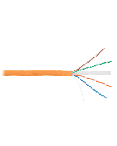 U/UTP 4pair, Cat6a, Solid, In, нг(А)-HF (NMC 9155C-OR). Кабель «витая пара» (LAN) для структурированных систем связи. NIKOMAX в Архангельске