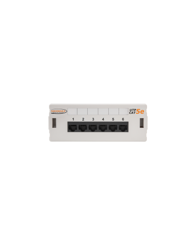 NMC-WP06UD2-GY. Патч-панель настенная 6 портов, Кат.5е. NIKOMAX в Архангельске