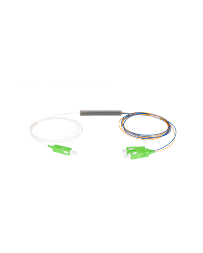NMF-SPP1X2A1-SCA-M. Сплиттер планарный 1x2, 9/125мкм, SC/APC, 0.9 мм. NIKOMAX в Архангельске