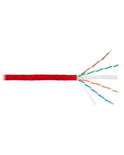 U/UTP 4pair, Cat6, Solid, In, нг(А)-HF (NMC 4140C-RD). Кабель «витая пара» (LAN) для структурированных систем связи. NIKOMAX в Архангельске