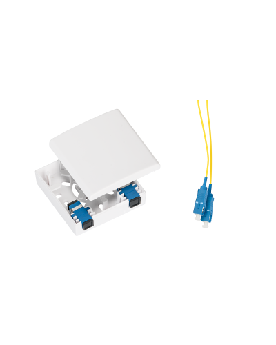 NMF-WO01SCUS2-CS-WT. Оптическая розетка. NIKOMAX в Архангельске