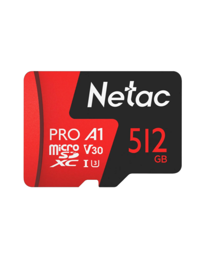 NT02P500PRO-512G-R. Карта памяти microSDXC, 512 ГБ, Class 10. Netac в Архангельске