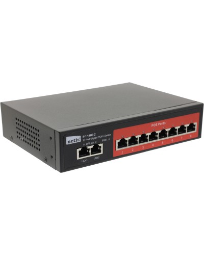 Netis P110GC. Коммутатор сетевой PoE неуправляемый. Netis в Архангельске