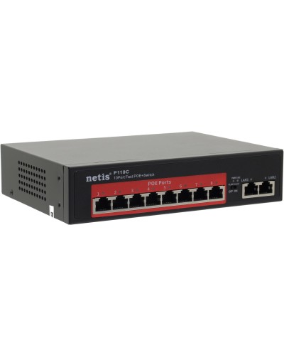 Netis P110C. Коммутатор сетевой PoE неуправляемый. Netis в Архангельске