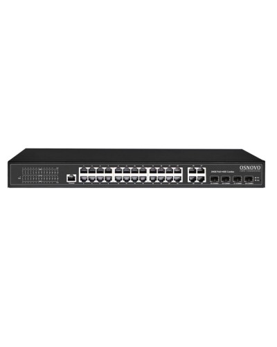 SW-8244/L(400W). Коммутатор 24-портовый  Gigabit Ethernet с PoE. OSNOVO в Архангельске