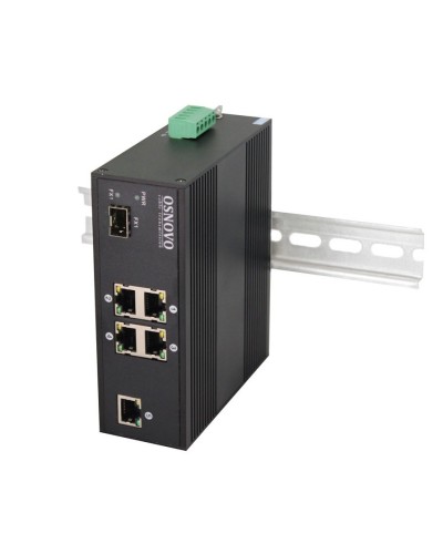 SW-40501/IC. Промышленный PoE коммутатор Fast Ethernet на 6 портов. OSNOVO в Архангельске