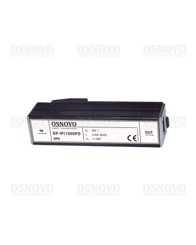 SP-IP/1000PD. Устройство грозозащиты цепей Ethernet. OSNOVO в Архангельске