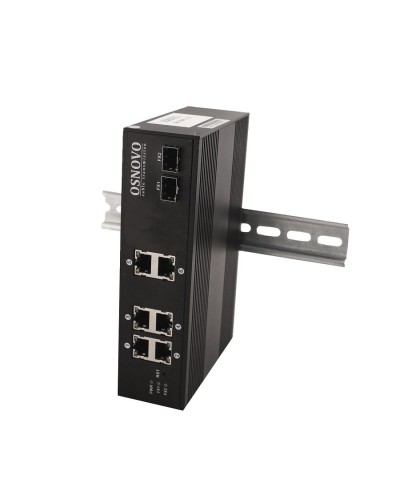SW-8062/IC. Промышленный PoE коммутатор Gigabit Ethernet на 8 портов. OSNOVO в Архангельске