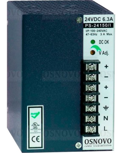 PS-24150/I. Блок питания промышленный. OSNOVO в Архангельске