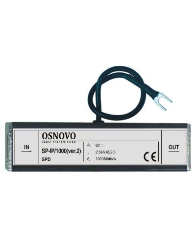 SP-IP/100(ver2). Устройство грозозащиты цепей Ethernet. OSNOVO в Архангельске