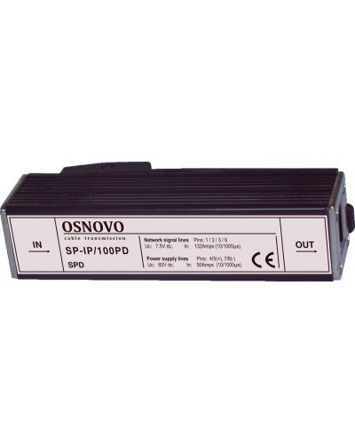 SP-IP/100PD. Устройство грозозащиты цепей Ethernet. OSNOVO в Архангельске