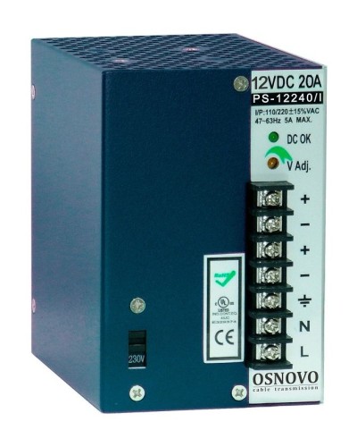 PS-12240/I. Блок питания промышленный. OSNOVO в Архангельске