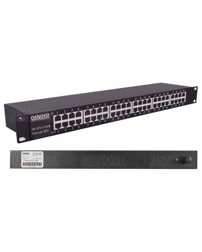 SP-IP24/100R. Устройство грозозащиты цепей Ethernet. OSNOVO в Архангельске