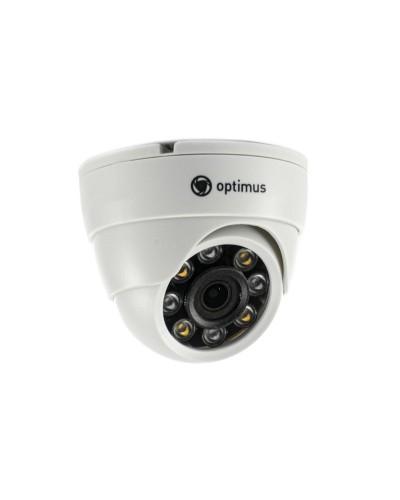 IP-E022.1(2.8)PL_DP03. Видеокамера IP купольная. Optimus в Архангельске